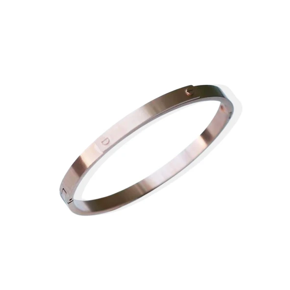 Tasarım Rose Gold Kaplama Çelik Bileklik ürün görseli 1