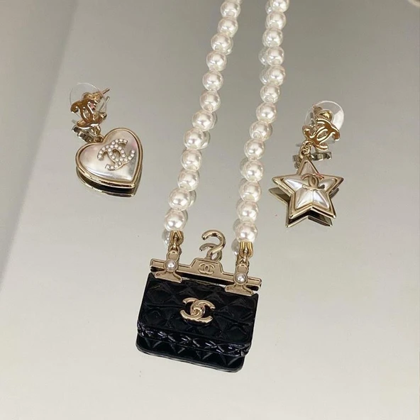 İncili Vintage Gold Çelik Set ürün görseli 1
