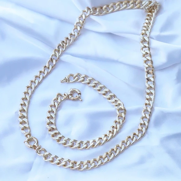 Gurmet Hallow Gold Kaplama Gümüş Set - Resim 8