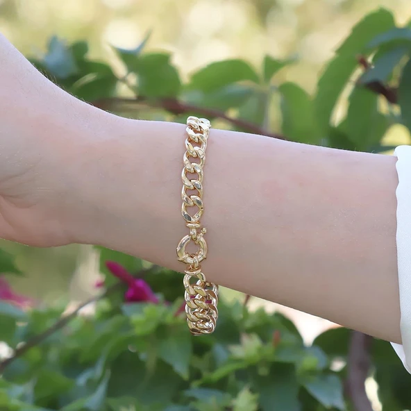 Gurmet Hallow Gold Kaplama Gümüş Set - Resim 6