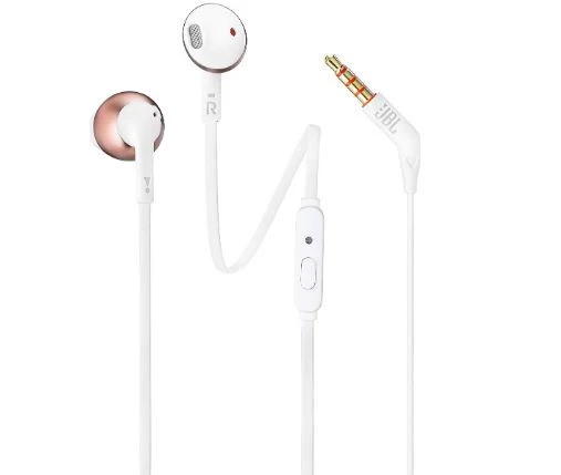 JBL T205 Pembe Kablolu Kulak İçi Kulaklık-AMBALAJ HASARLI (SIFIR KONDİSYONDA) ürün görseli 1
