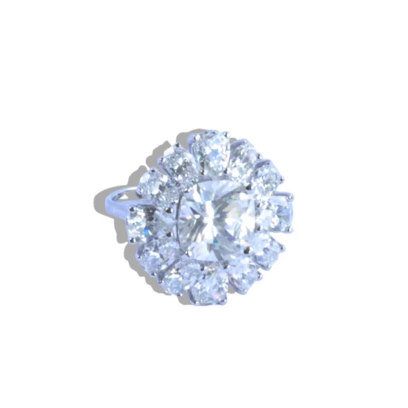 Okyanusun Kalbi Sky Diamond Gümüş Set - Resim 7