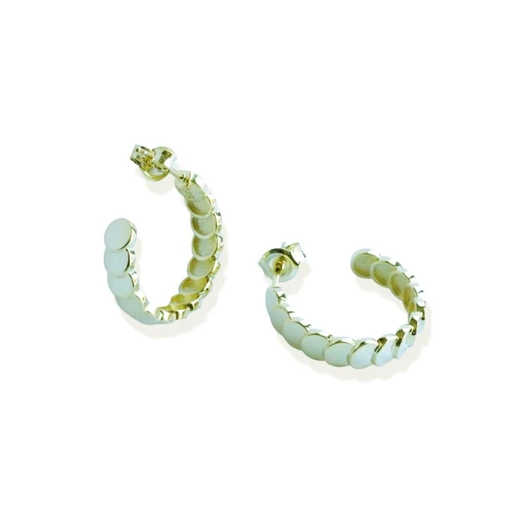 Pul Gold Gümüş Halka - Resim 5