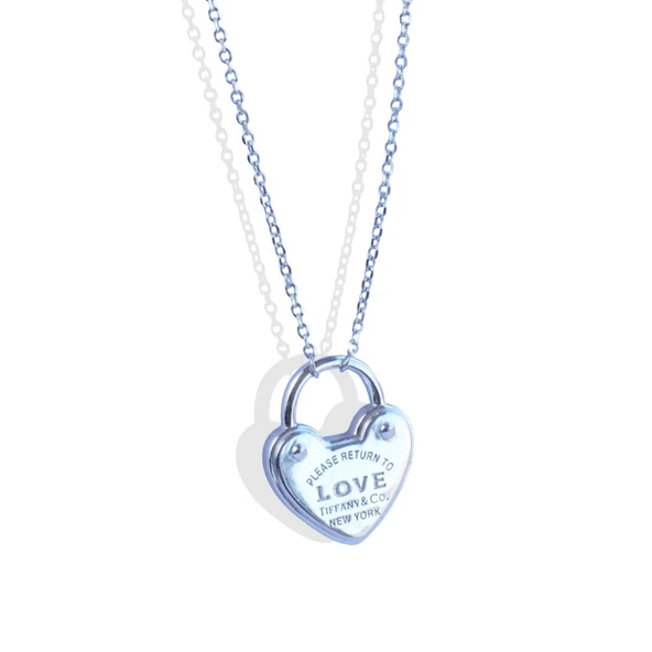 Tffny Love Gümüş Kolye - Resim 4