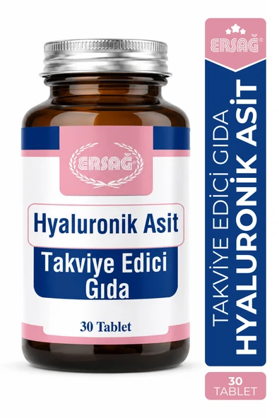 ERSAĞ Hyaluronik Asit İçeren Takviye Edici Gıda 30 Tablet ürün görseli 1