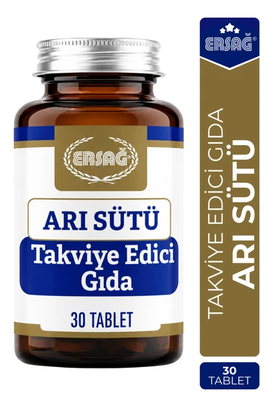 ERSAĞ Arı Sütü 30 Tablet Takviye Edici Gıda ürün görseli 1