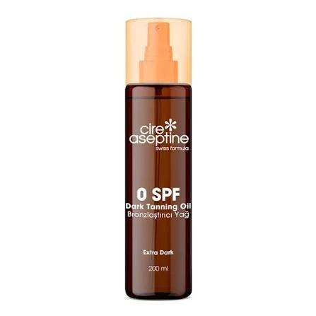 CİRE ASEPTİNE SPREY DARK TANNİNG OİL BRONZLAŞTIRICI YAĞ EXTRA DARK 200ML ürün görseli 1