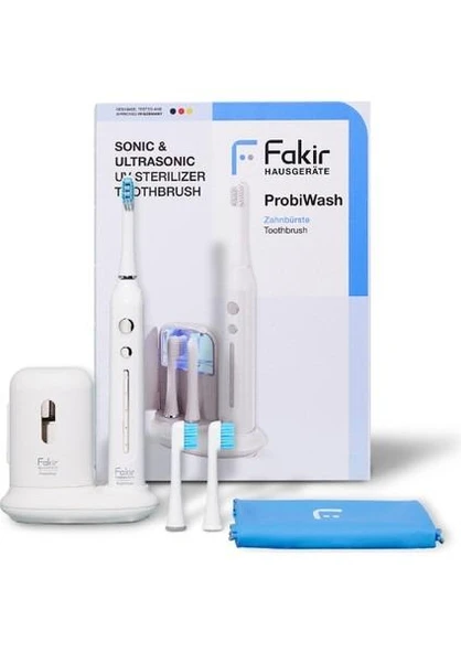 Fakir 2in1 Probiwash Sonic & Ultrasonic Şarjlı Diş Fırçası ürün görseli 1