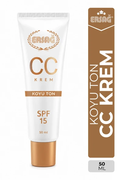 ERSAĞ CC Krem 50 ML - Koyu Ton ürün görseli 1