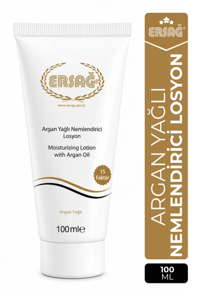 ERSAĞ Argan Yağlı Nemlendirici Losyon 100 ML ürün görseli 1