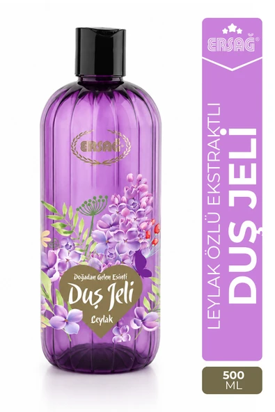 ERSAĞ Leylak Kokulu Duş Jeli 500 ML ürün görseli 1