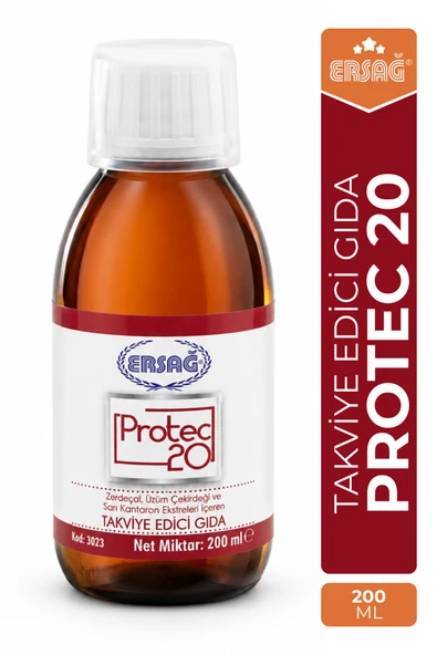 ERSAĞ Protec 20 200 ML Sahil Çamı, Zerdeçal ve Üzüm Çekirdeği ürün görseli 1