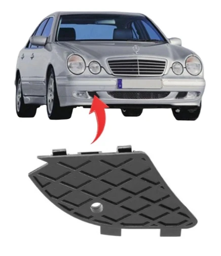 E Class W210 2000-2002 Ön Tampon Izgarası Sağ Kapalı ürün görseli 1