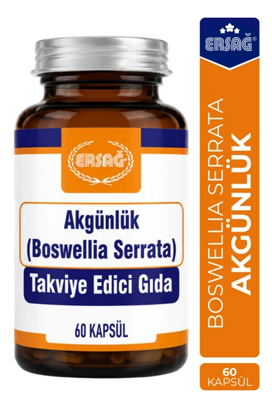 ERSAĞ Akgünlük Boswellia Serrata Takviye Edici Gıda 60 Kapsül ürün görseli 1