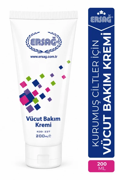 ERSAĞ Vücut Bakım Kremi 200 ML ürün görseli 1