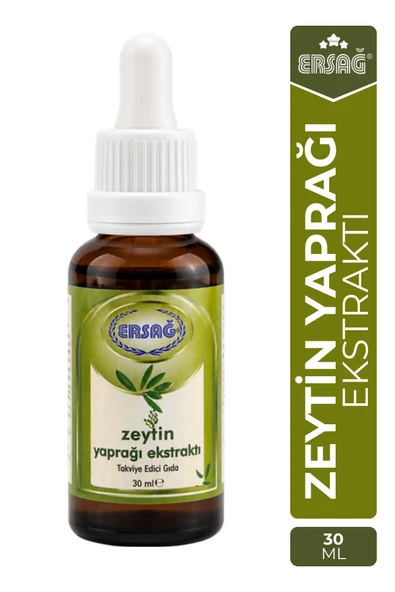 ERSAĞ Zeytin Yaprağı Ekstraktı Takviye Edici Gıda 30 ML ürün görseli 1