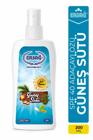ERSAĞ Güneş Sütü 200 ML ürün görseli 1
