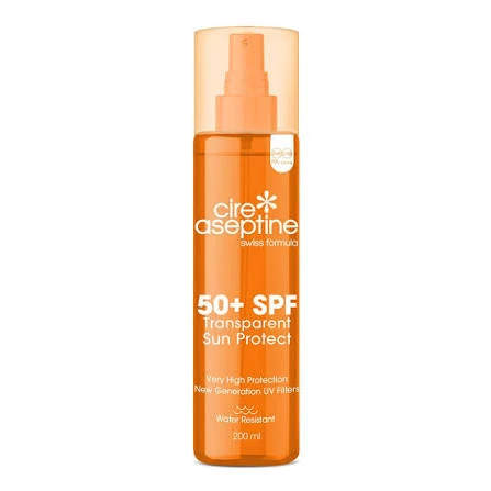 CİRE ASEPTİNE SPREY 50+SPF TRANSPARENT SUN PROTECT 200ML ürün görseli 1