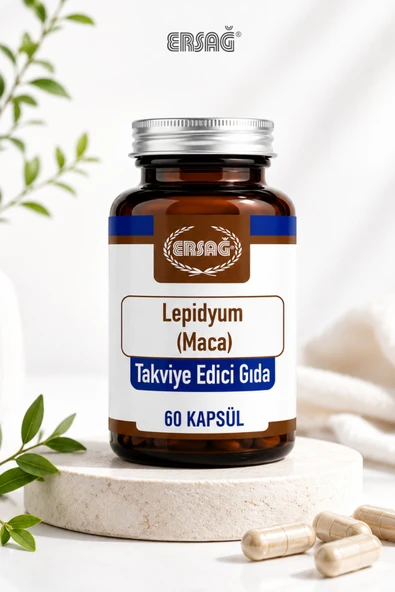 ERSAĞ Lepidyum (MACA) - 60 Kapsül - Resim 2