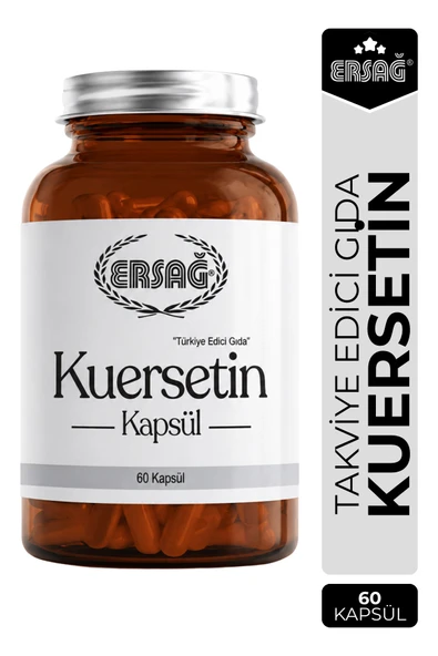 ERSAĞ Kuersetin Ekinezya ve C Vitamini İçeren Takviye Edici Gıda 60 Kapsül ürün görseli 1