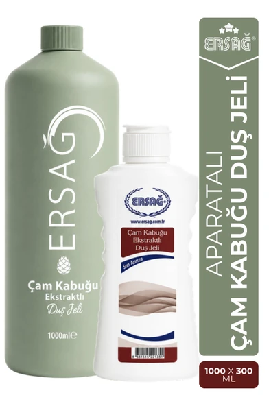 ERSAĞ Aparatlı Çam Kabuğu Ekstraktlı Duş Jeli 1000 ML ürün görseli 1