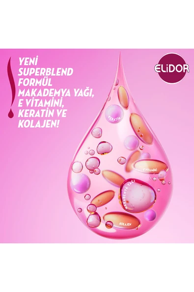 ELİDOR SAÇ BAKIM KREMİ GÜÇLÜ VE PARLAK 350 ML ürün görseli 1