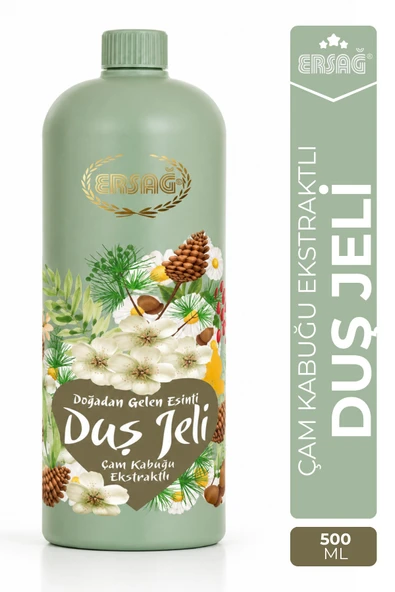 ERSAĞ Çam Kabuğu Ekstraktlı Duş Jeli 500 ML ürün görseli 1