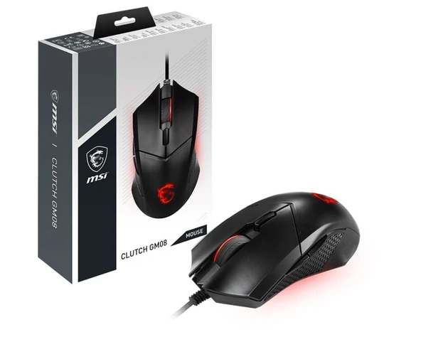 MSI Clutch GM08 3200DPI Kablolu Gaming Mouse - Resim 3