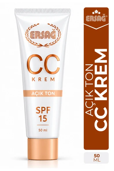 ERSAĞ CC Krem 50 ML - Açık Ton ürün görseli 1