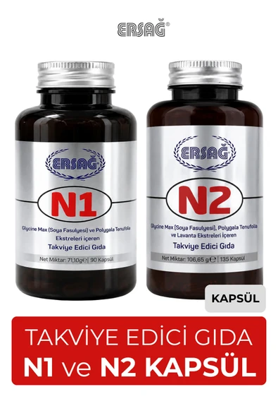 ERSAĞ N1 ve N2 Kapsül Takviye Edici Gıda ürün görseli 1
