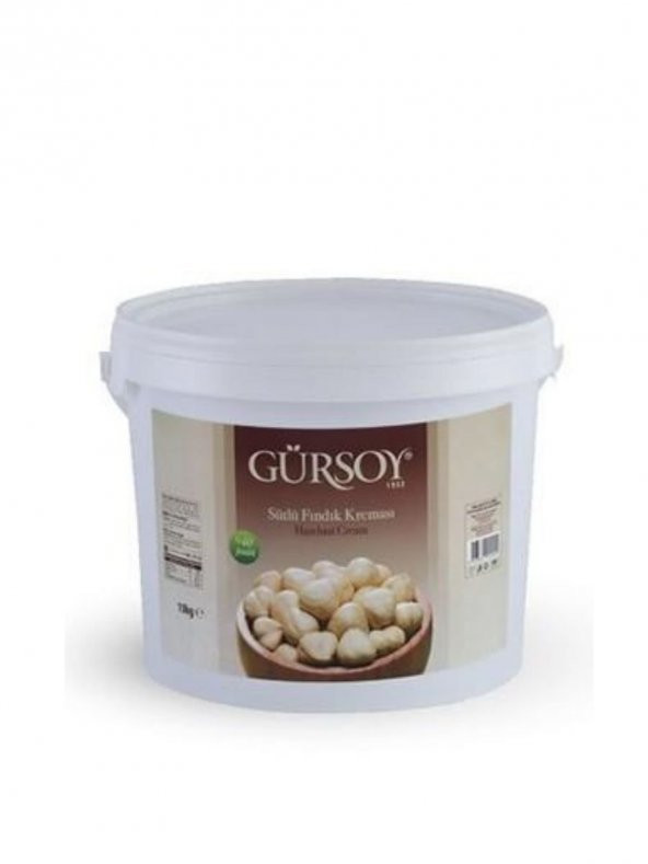 Gürsoy Sütlü Fındık Kreması EDT Kova 5 Kg ürün görseli 1