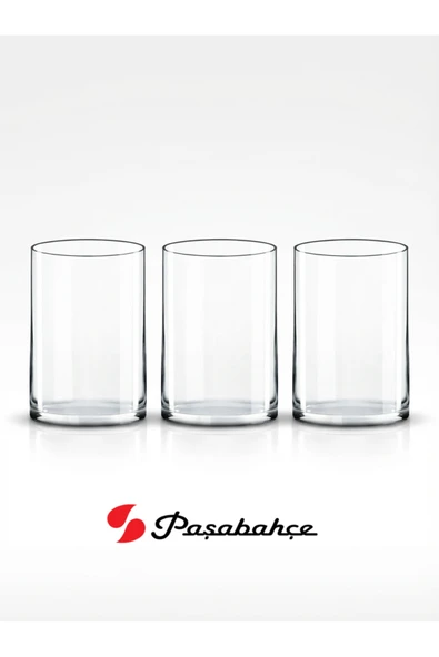 Paşabahçe 9X16 3'lü Silindir Mumluk (paşabahçe logolu) - Resim 4