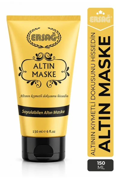 ERSAĞ Soyulabilen Altın Maske 150 ML ürün görseli 1