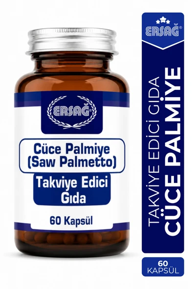 ERSAĞ Cüce Palmiye Saw Palmetto Takviye Edici Gıda 60 Kapsül ürün görseli 1