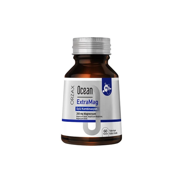 OCEAN EXTRAMAG UCLU KOMBINASYON 200 MG 60 TABLET ürün görseli 1