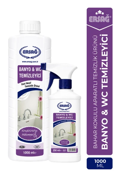 ERSAĞ Aparatlı Banyo WC Temizleyici 1000 ML ürün görseli 1