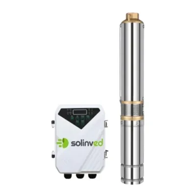 Solinved DC Pompa 4 İnç 96 Volt 1500 Watt 13 Ton Hmax: 100 mt Outlet: 2 - 4TPLR12-100-96-1500 ürün görseli 1