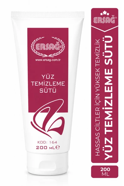 ERSAĞ Yüz Temizleme Sütü 200 ML ürün görseli 1