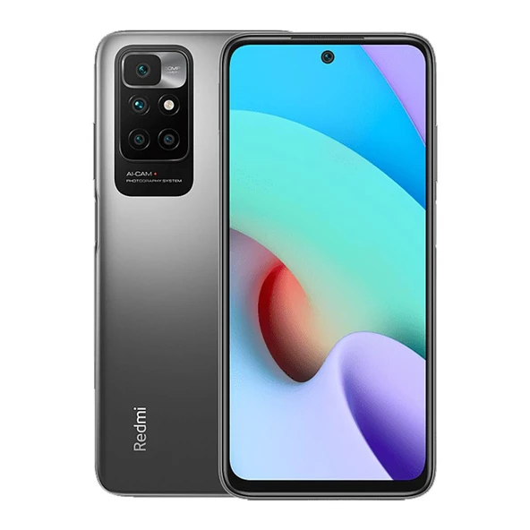 Yenilenmiş Xiaomi Redmi 10 2022 128 GB Gri (12 Ay Garantili) A Kalite ürün görseli 1