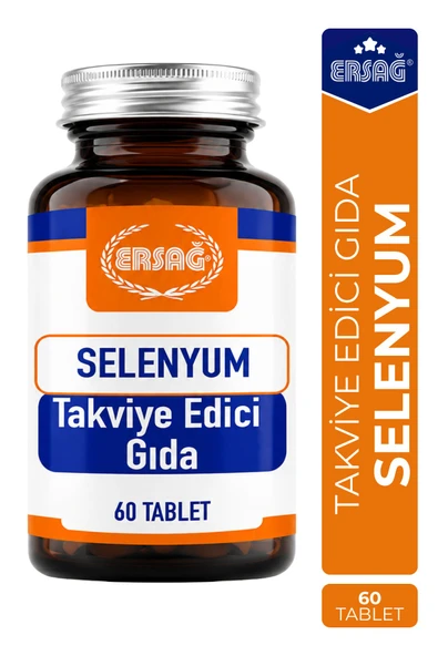 ERSAĞ Selenyum Takviye Edici Gıda 60 Tablet ürün görseli 1