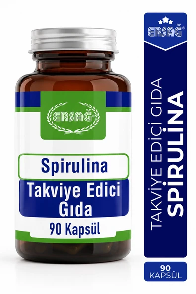 ERSAĞ Spirulina Ekstraktı Takviye Edici Gıda 90 Kapsül ürün görseli 1