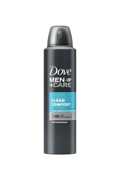 DOVE DEODORANT CLEAN COMFORT MEN 150 ML ürün görseli 1