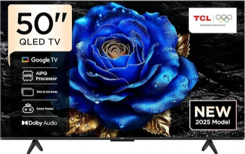 TCL 50T6C 127 Ekran  4K Ultra HD Google Smart QLED TV ürün görseli 1