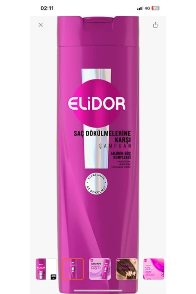 ELİDOR SUPERBLEND SAÇ BAKIM ŞAMPUANI 400 ML ürün görseli 1