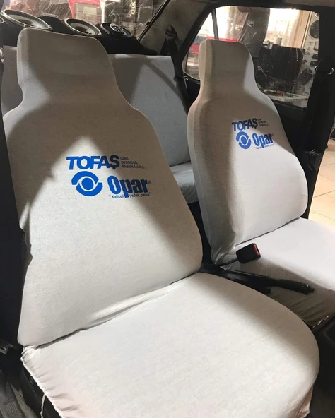 Tofaş Opar Servis Kılıfı - Opar Logolu Likralı Servis Kılıfı - Tofaş Koltuk Kılıfı - ürün görseli 1