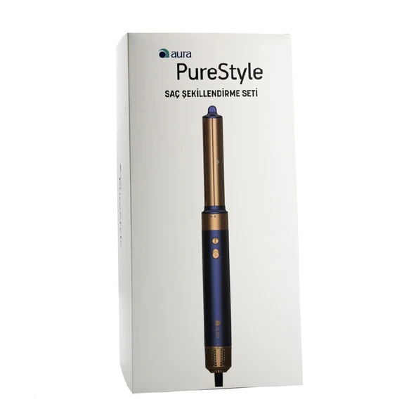 Aura Purestyle Saç Şekillendirme Seti Au1001Mb - Resim 2