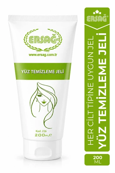 ERSAĞ Yüz Temizleme Jeli 200 ML ürün görseli 1