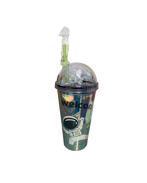 450 ML Ledli Pipetli Bardak   4053 - Resim 2