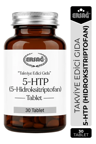 ERSAĞ 5-HTP Hidroksitriptofan Takviye Edici Gıda 30 Tablet ürün görseli 1