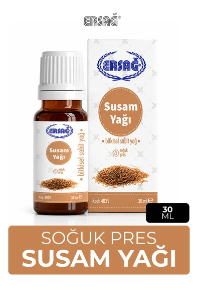 ERSAĞ Soğuk Pres Susam Yağı 30 ML ürün görseli 1
